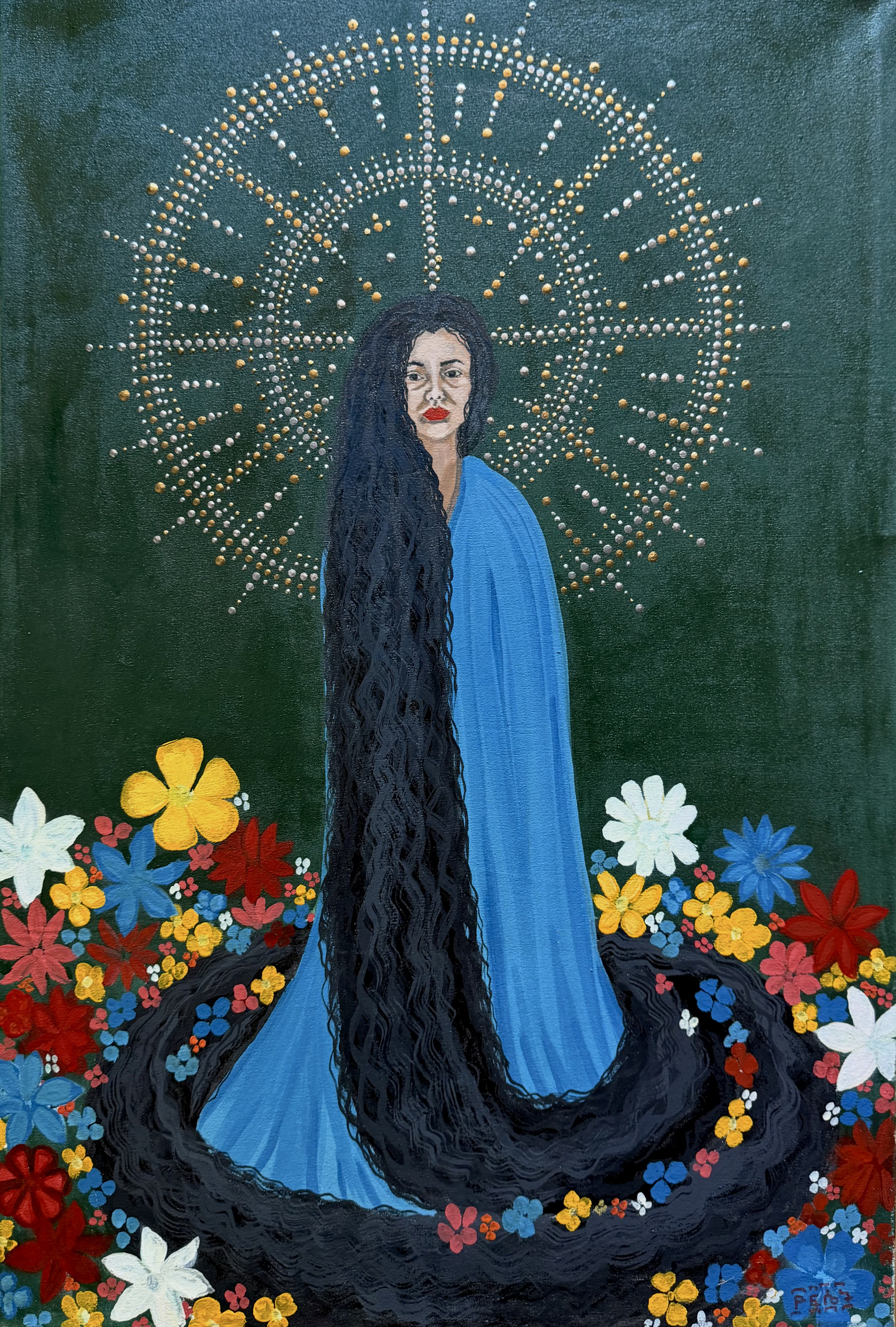 Artwork titled I am the earth I am the water I am a woman